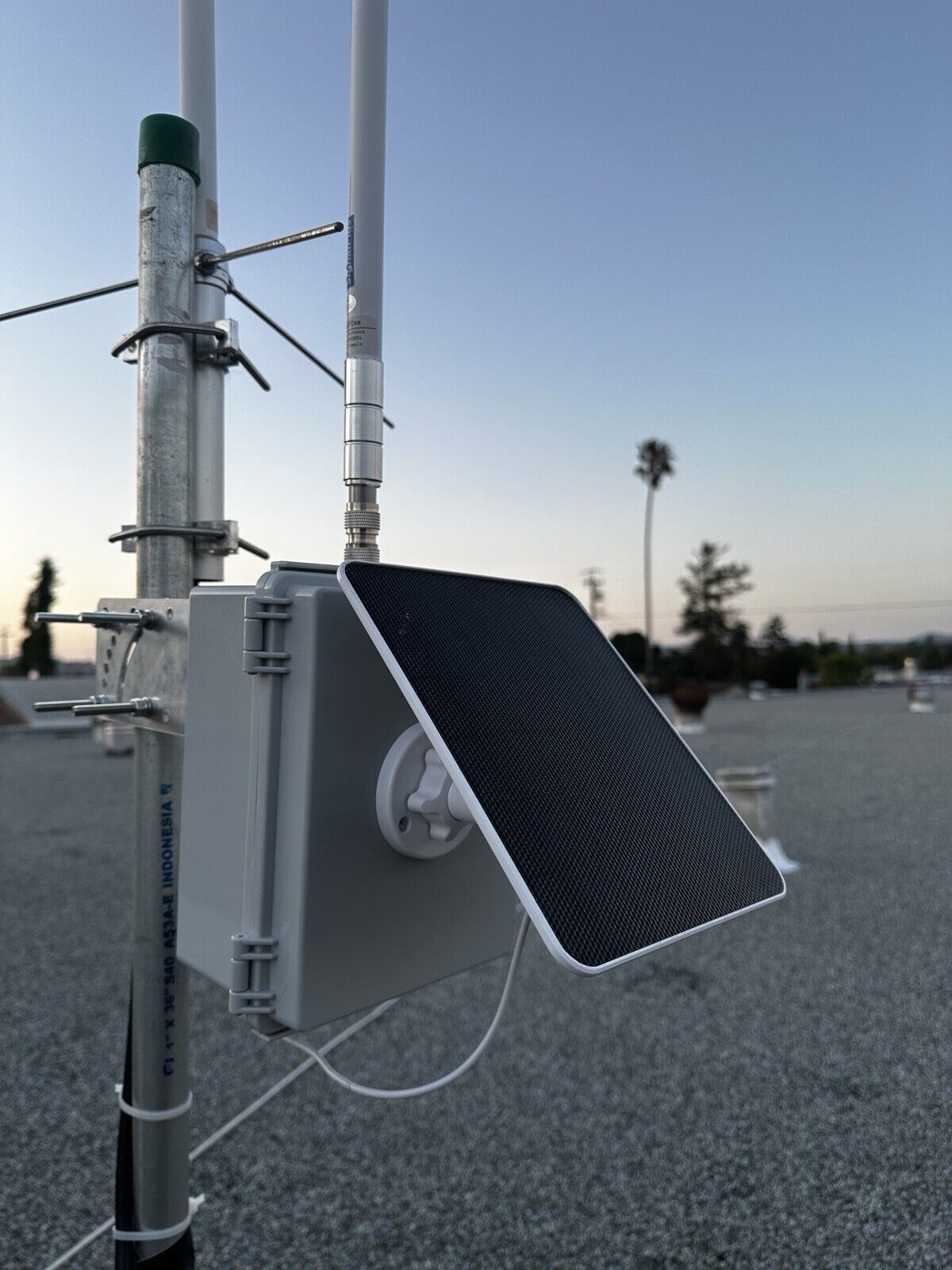 Rede LoRa em funcionamento